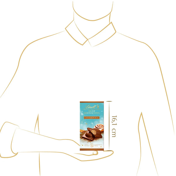 Lindt Weihnachts-Chocolade Cinnamon Roll 100g
