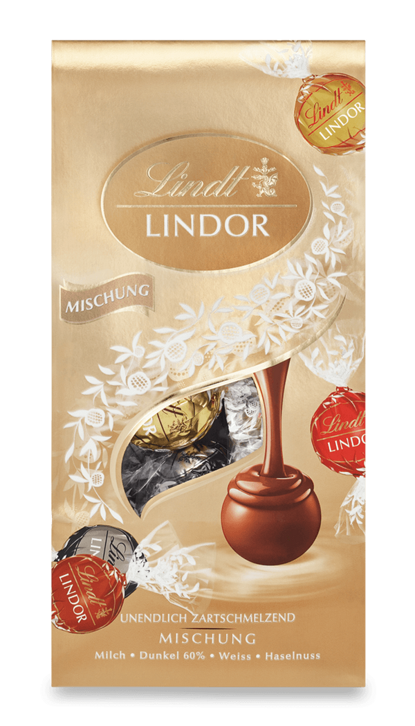 Lindt LINDOR Kugel Beutel Mischung, 137g MHD 11/26