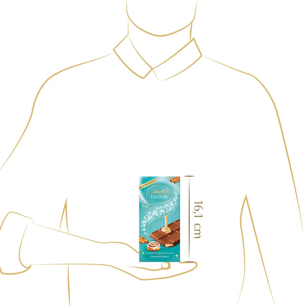 Lindt Lindor Cinnamon Roll Vollmilch Tafel 100g