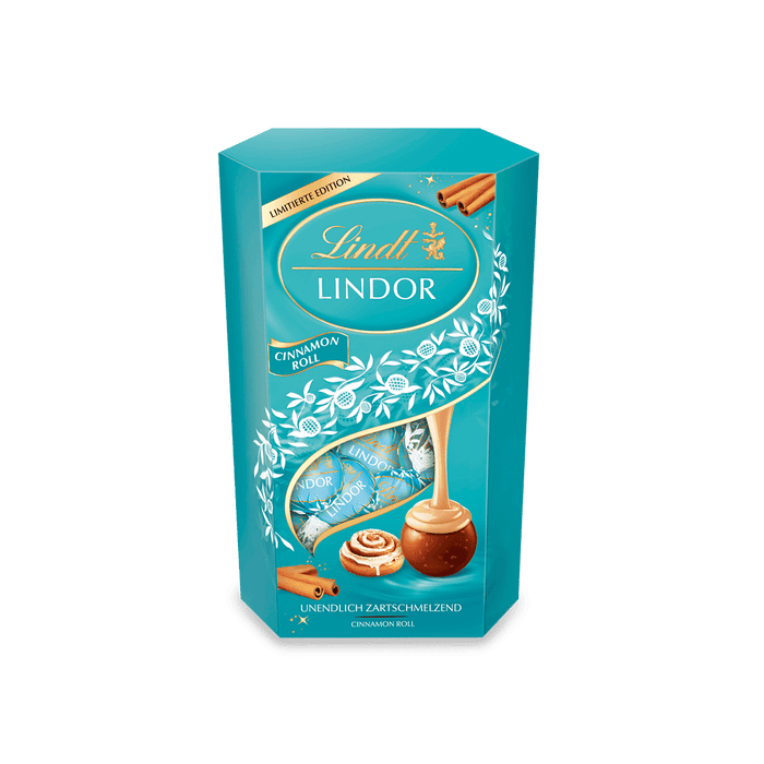 Lindt LINDOR Cornet Cinnamon Roll 200g