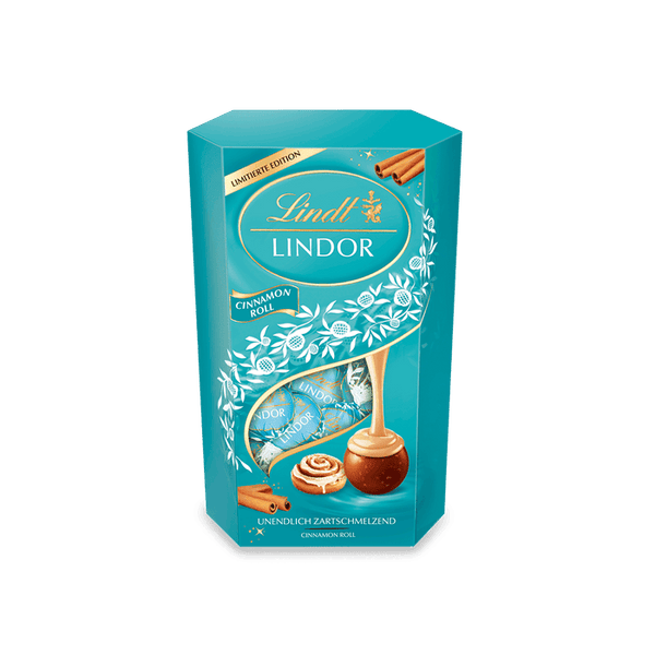 Lindt LINDOR Cornet Cinnamon Roll 200g