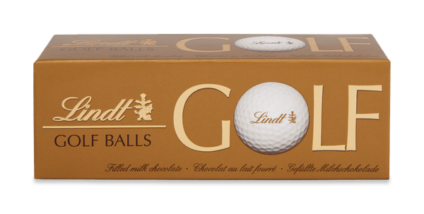 Lindt Golfbälle mit Nougatcremefüllung 110g