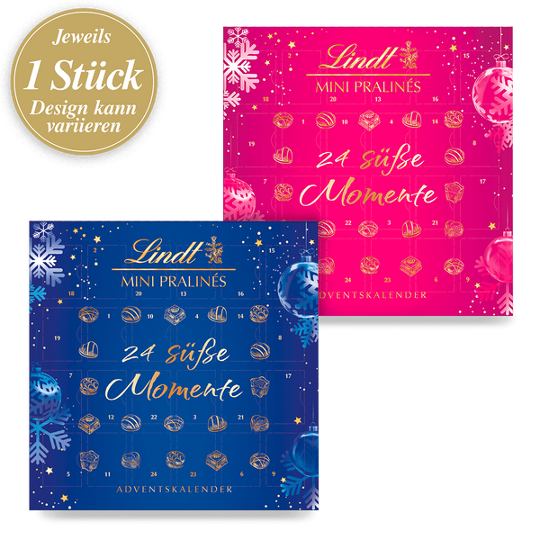 Lindt MINI PRALINÉS Adventskalender 125g