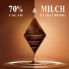 Fusion Schokolade 70%Kakao & Milch extra Creme 100g Lindt EXCELLENCE Tafel