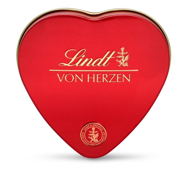 Lindt von Herzen Dose 30g MHD 10/26