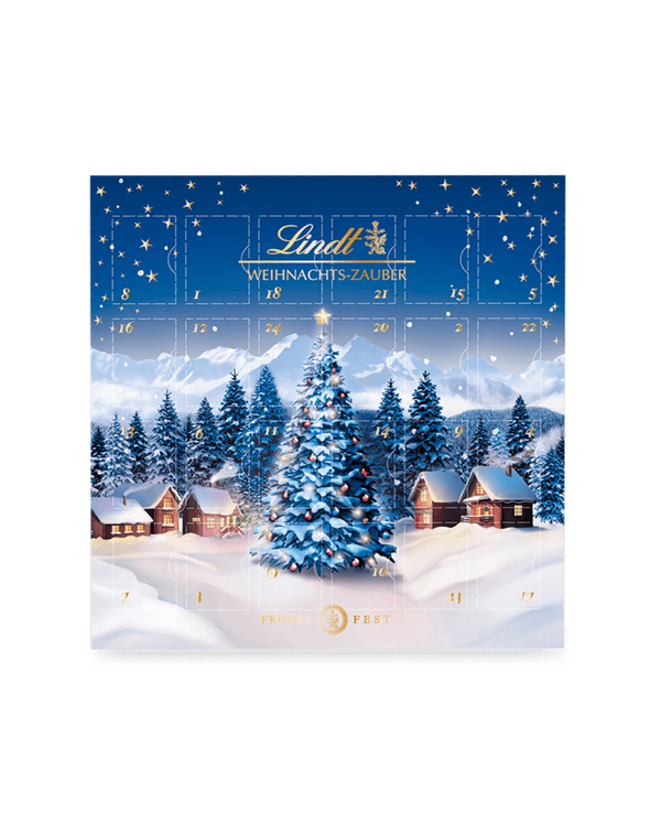 Lindt Weihnachtszauber Mini-Tisch-Adventskalender 115g