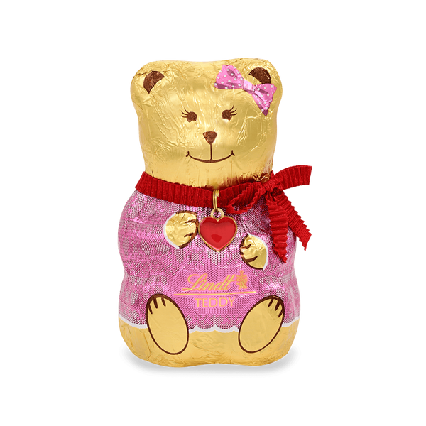 Lindt Teddy Pullover Rot/Rosa 100g
