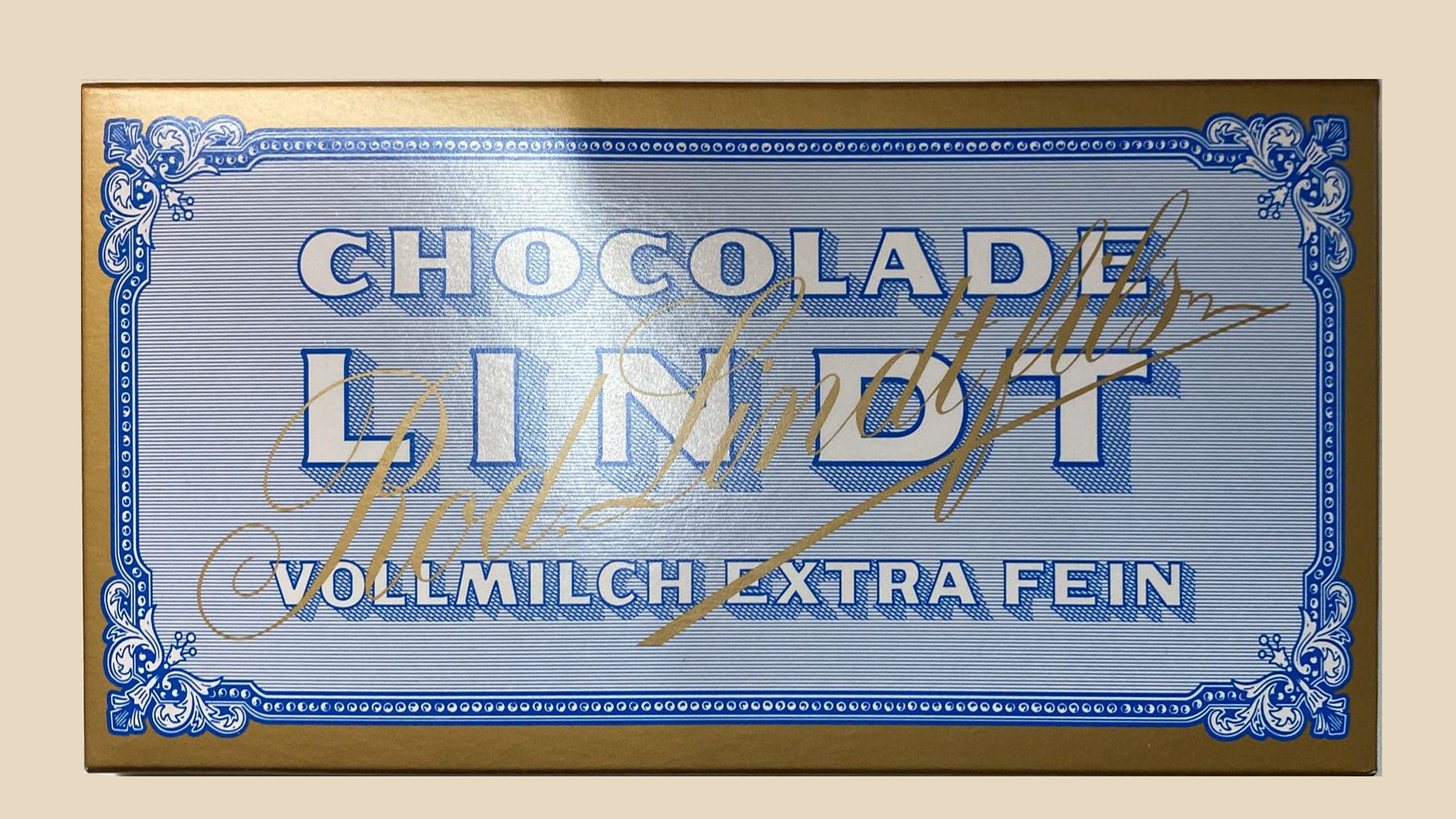 Lindt 100g Tafel Chocolade Vollmilch Extra Fein