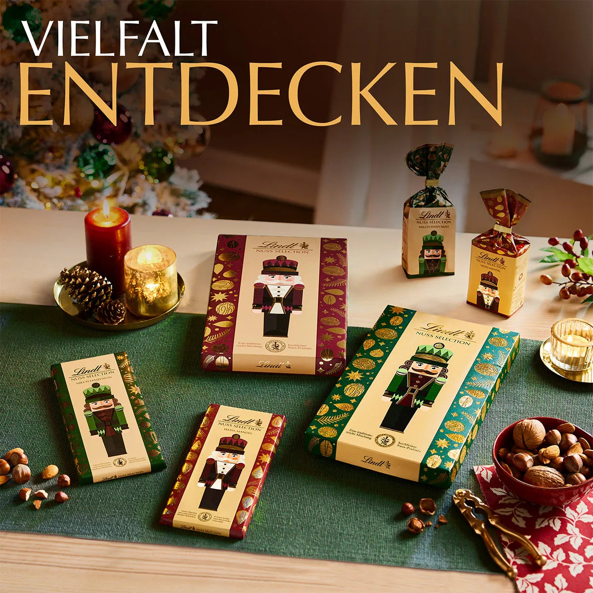 Lindt Nuss Sélection Weiße Mandel 150g