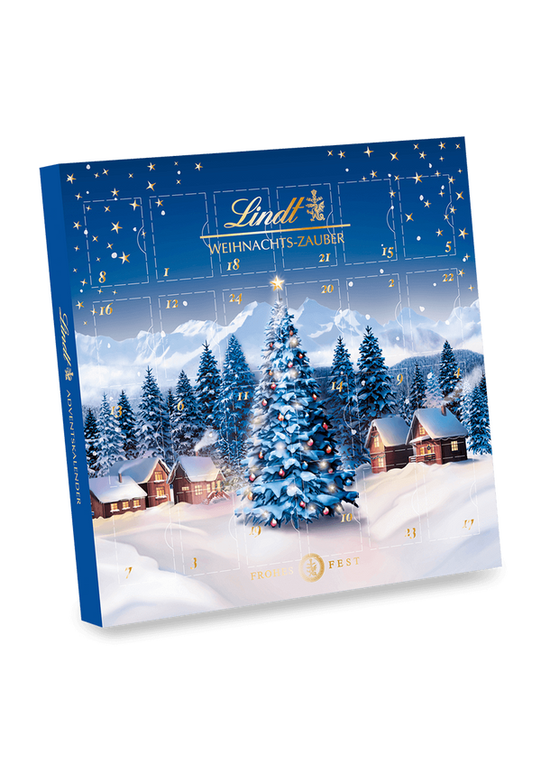 Lindt Weihnachtszauber Mini-Tisch-Adventskalender 115g