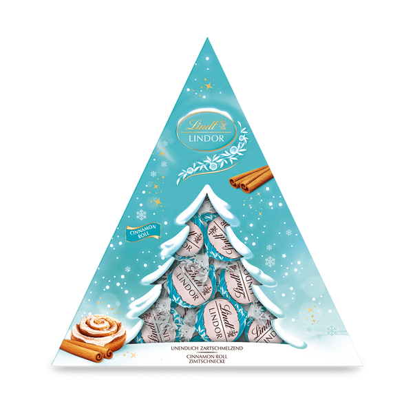 Lindt LINDOR Cinnamon Roll Tanne 187g