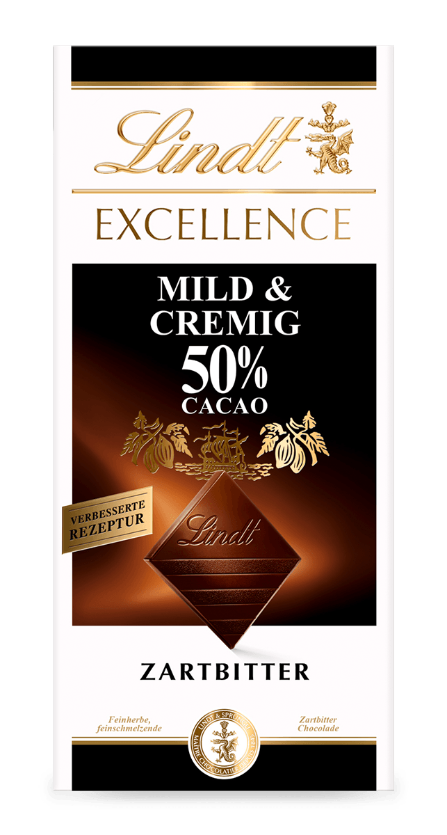 Lindt EXCELLENCE Mild & Cremig 50% 100g