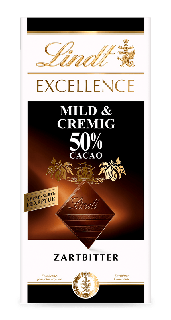 Lindt EXCELLENCE Mild & Cremig 50% 100g