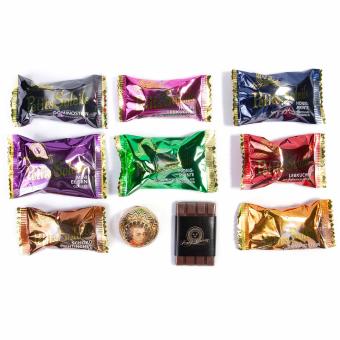 Aachener Weihnachtsmarkt gefüllt mit 500 g Lambertz Petit Soleils Lebkuchen Mischung