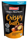 Ehrmann High Protein | Crispy Balls  | je 2x weisse Schokolade, Karamell, Milchschokolade  6x55g  Beutel = 330g