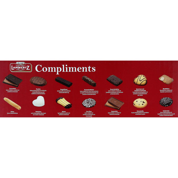 LAMBERTZ 8x250g Compliments Gebäckmischung 2kg Office Box