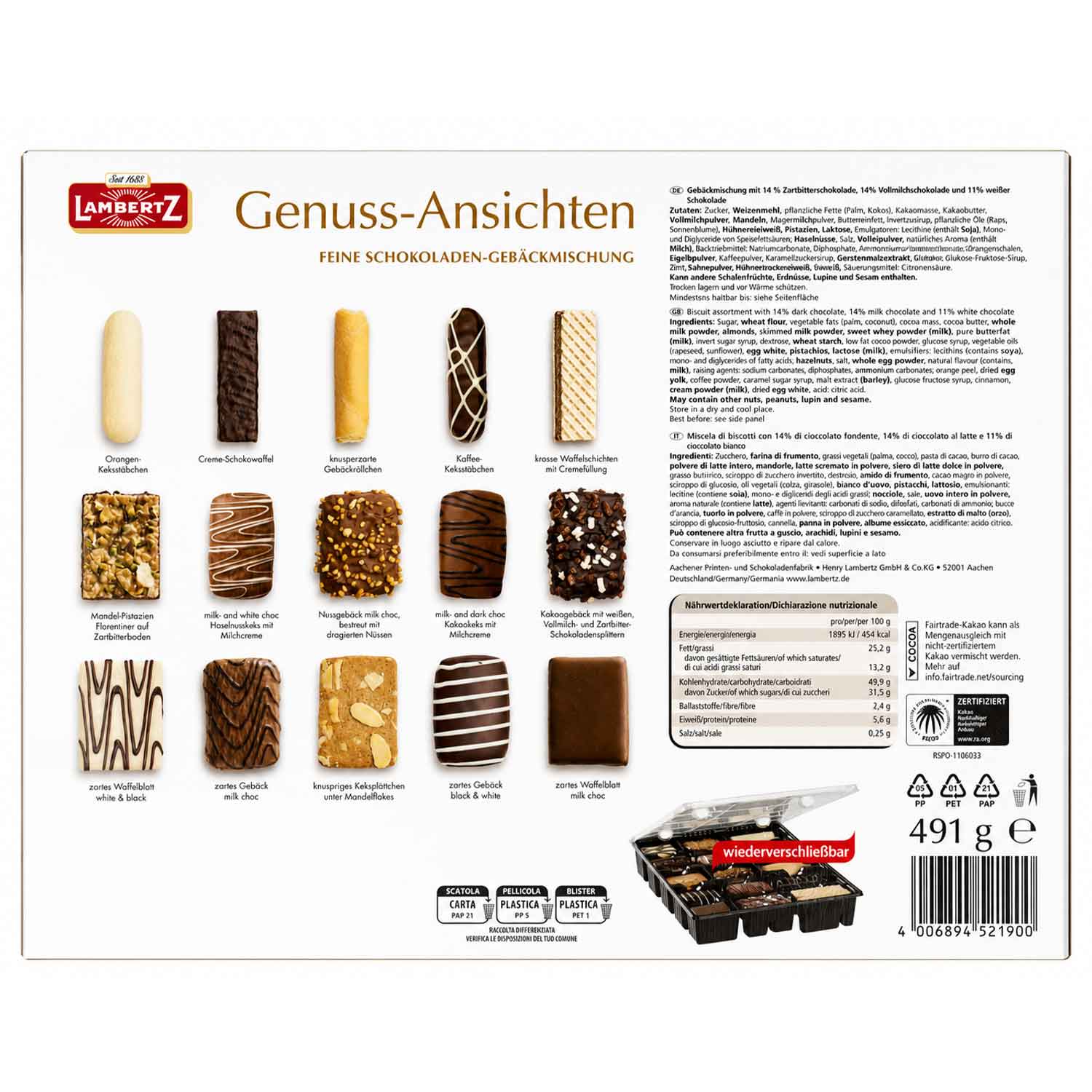 Lambertz Genuss-Ansichten 491g