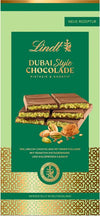LINDT Dubai Style Chocolade Pistazie & Kadayif Vollmilch Schokolade der Dubai Taste 145g | MHD 11/25