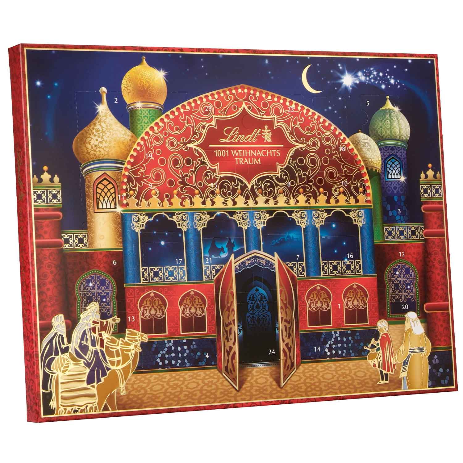 Lindt 1001 Weihnachtstraum Adventskalender 281g