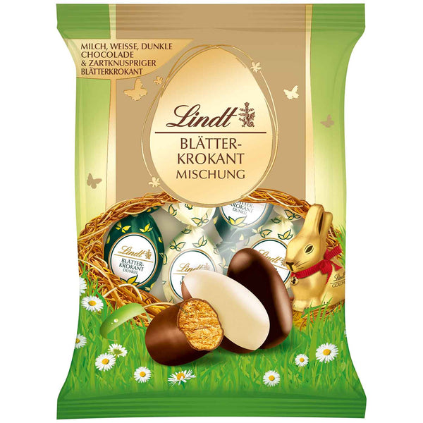 Lindt Blätterkrokant-Eier Mischung 85g