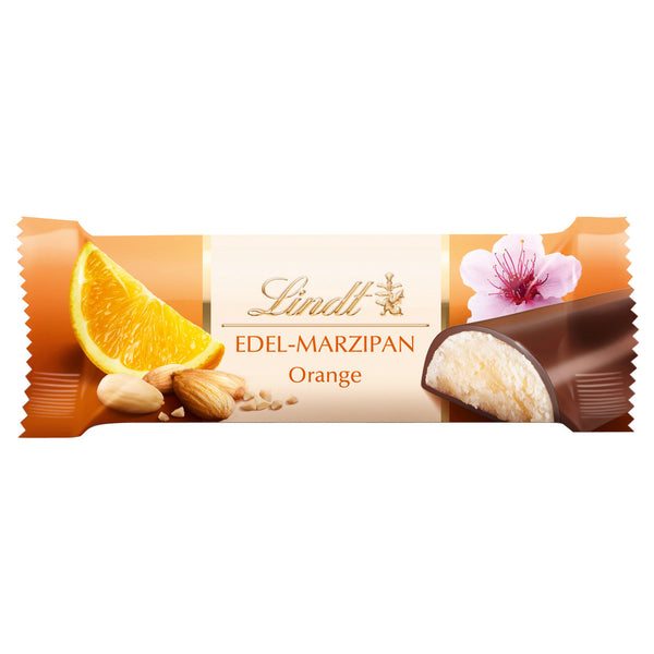 Lindt EDEL-MARZIPAN  Orange | 50g je Riegel