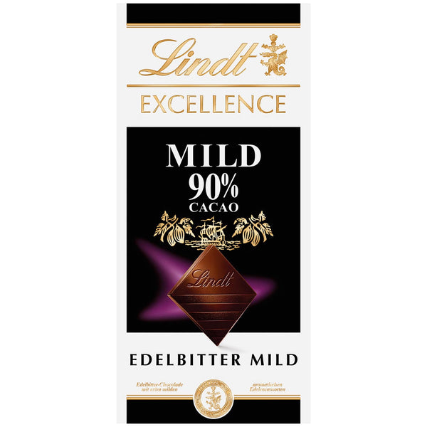 Lindt Excellence Mild 90% Tafel 100g