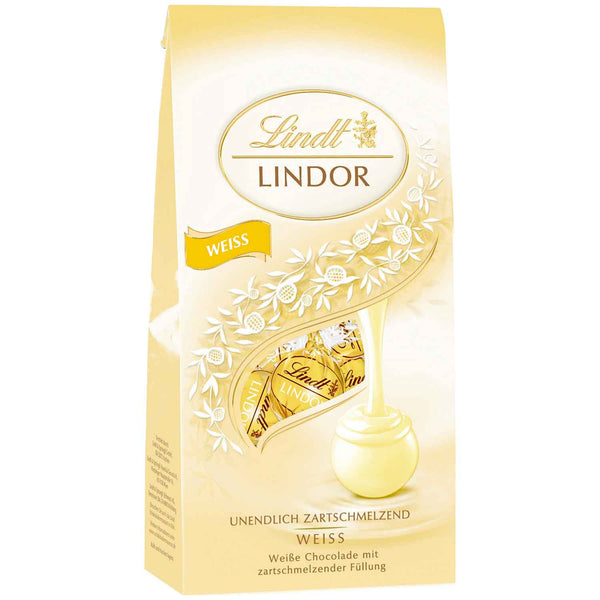 Lindt Lindor Kugeln Weiße Schokolade 100g