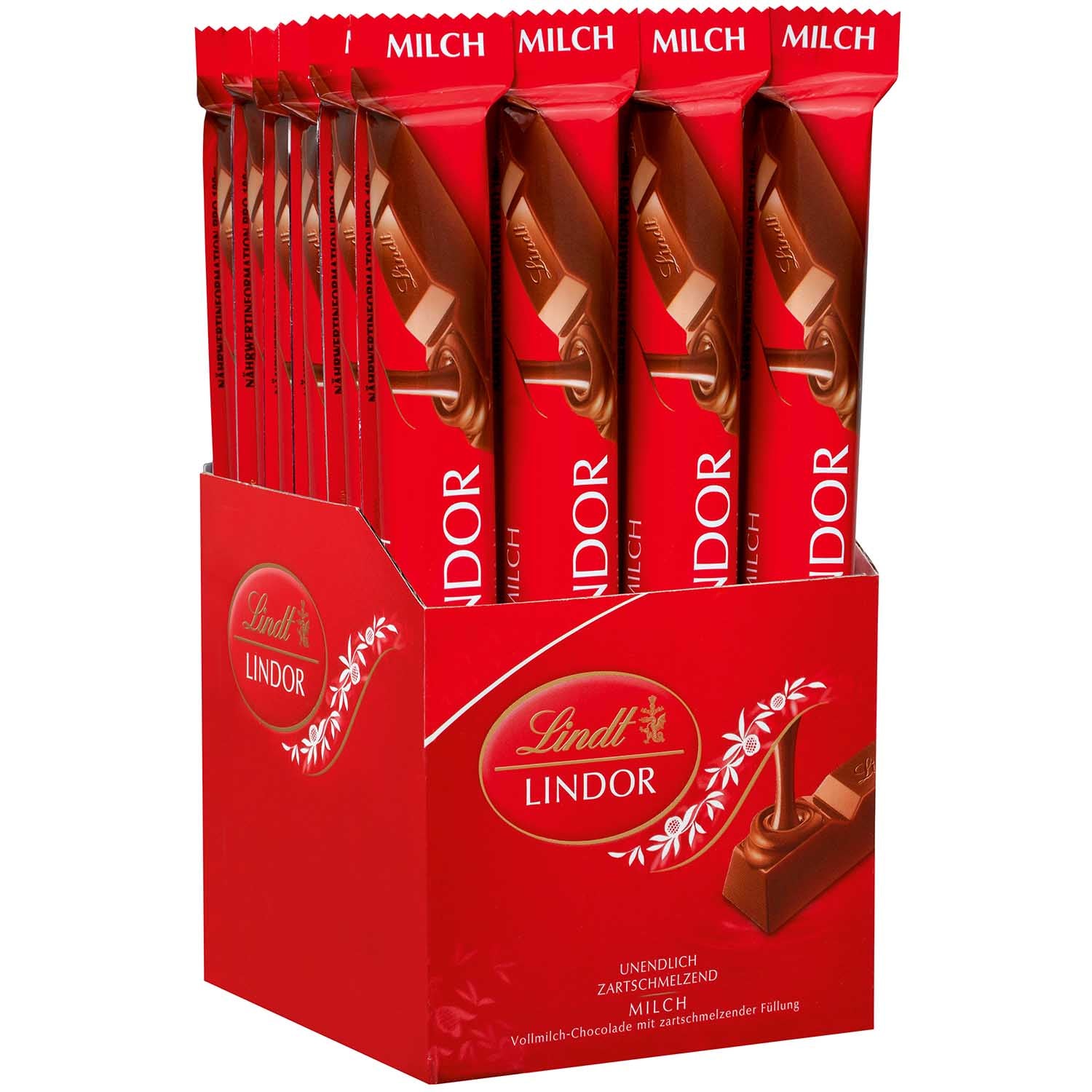 Lindt Lindor Sticks Vollmilch 24x 38g