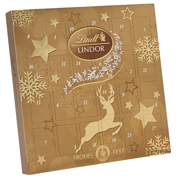 Lindt Lindor Mini Tisch Adventskalender 109g