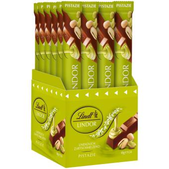 Lindt Lindor Sticks Pistazie 24x 38g