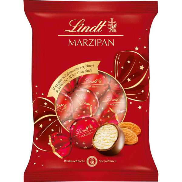 Lindt Marzipan Kugeln mit Amaretto verfeinert Doppeldreh 100g