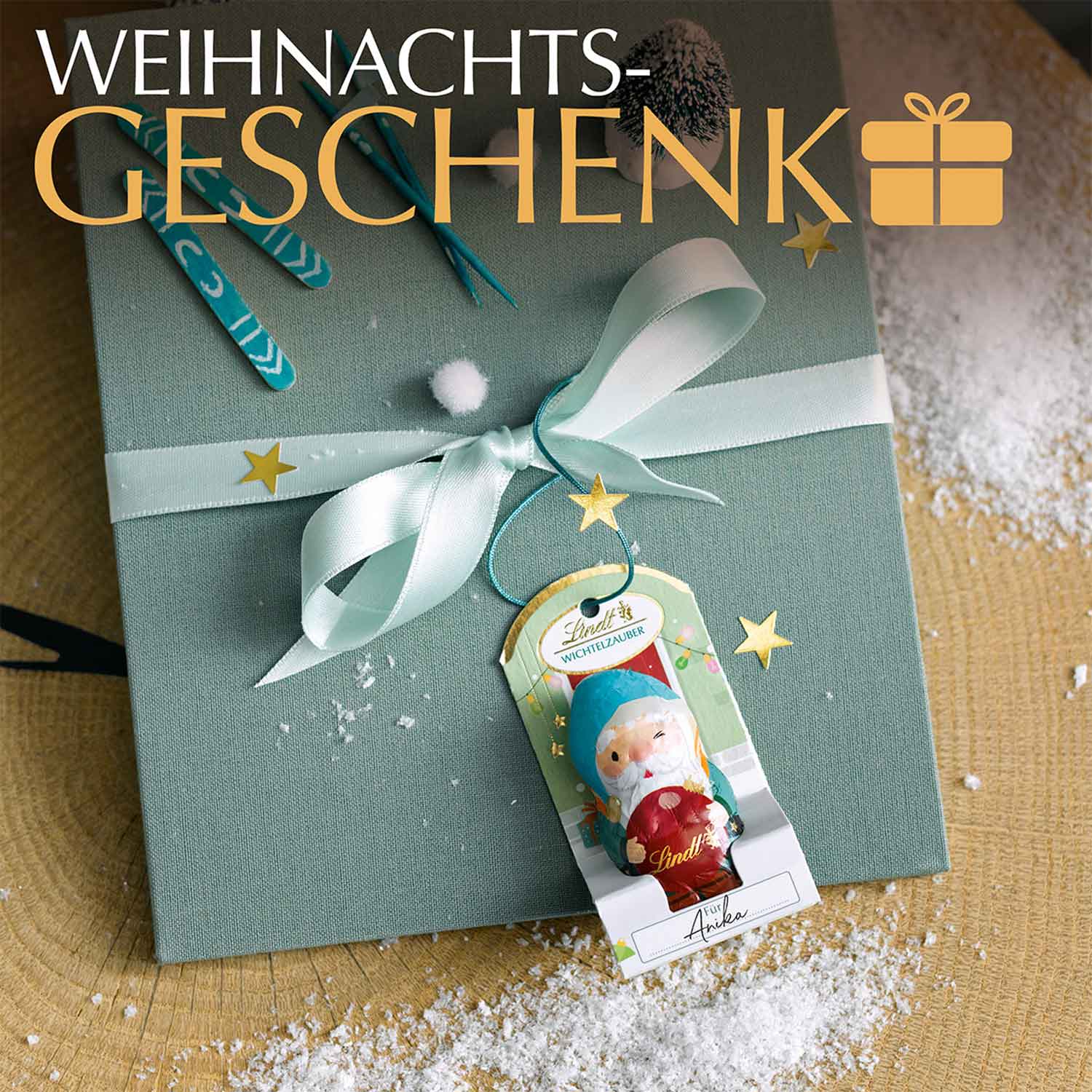 Lindt Mini-Engel Alpenvollmilchschokolade – 5 Stück, 50 g