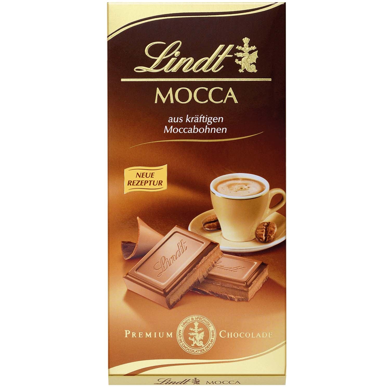 Lindt 100g Tafel Mocca
