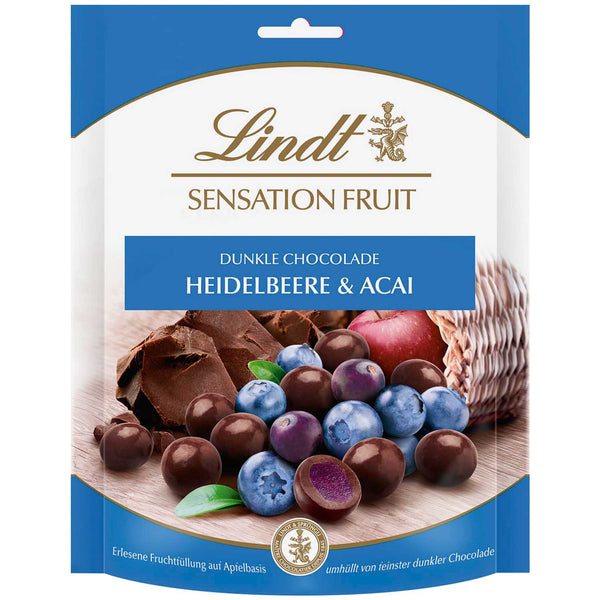 Lindt Sensation Fruit Heidelbeere & Acai 150g