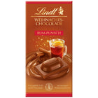 Lindt Weihnachtsschokolade Rum Punch | Weihnachts-Chocolade | 100g Tafel