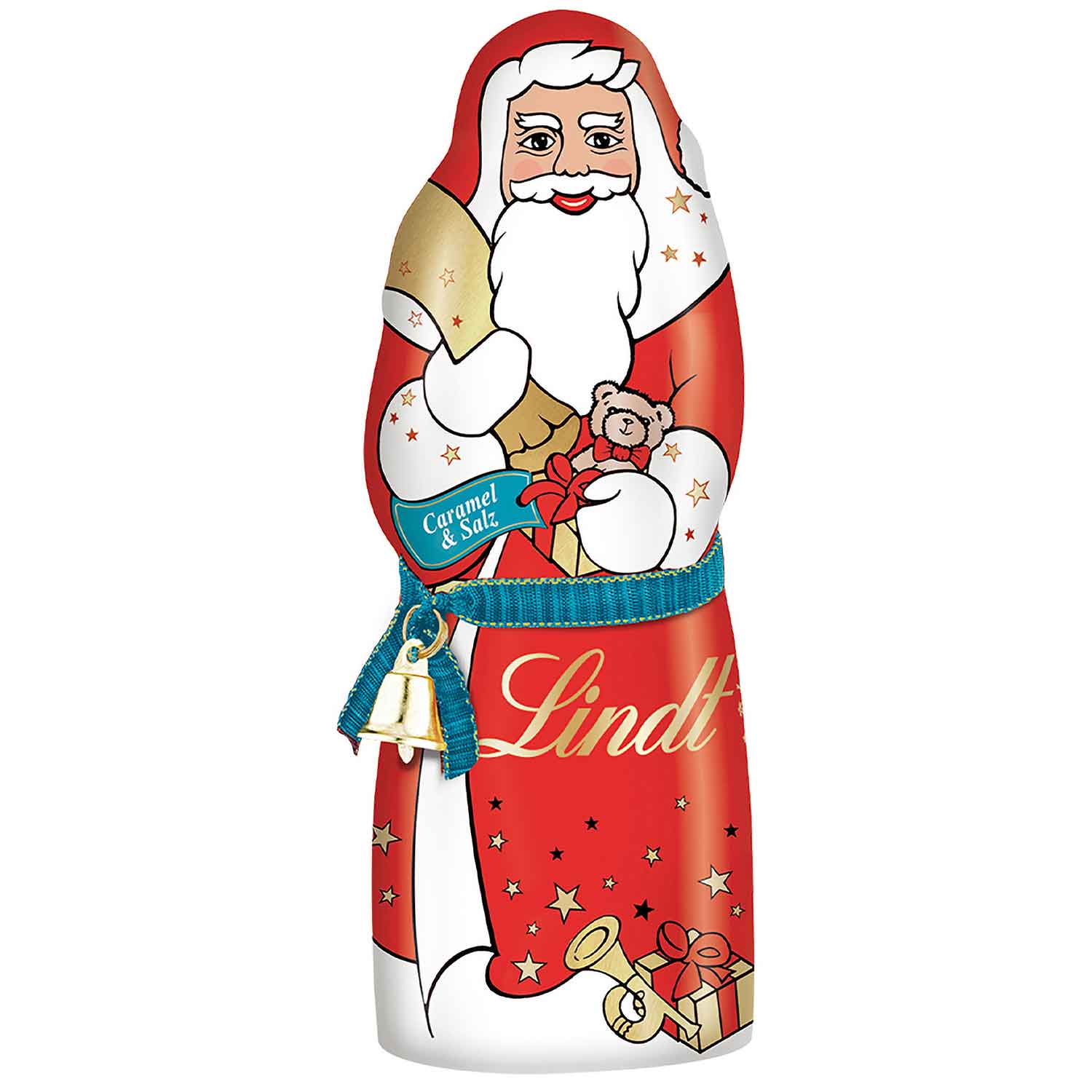 Lindt Weihnachtsmann Caramel & Salz 125g