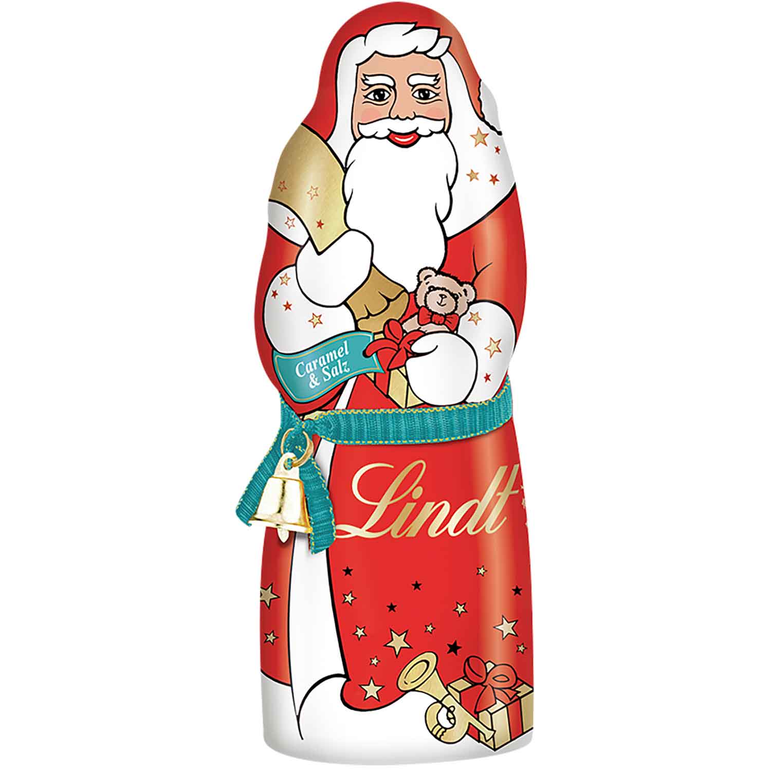 18x 125g Lindt Weihnachtsmann Caramel & Salz | 2,25 kg MHD 2026