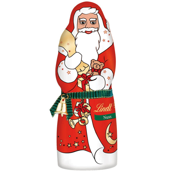 18x 125g Lindt Weihnachtsmann Vollmilch NUSS Schokolade | 2,25 kg MHD 2026