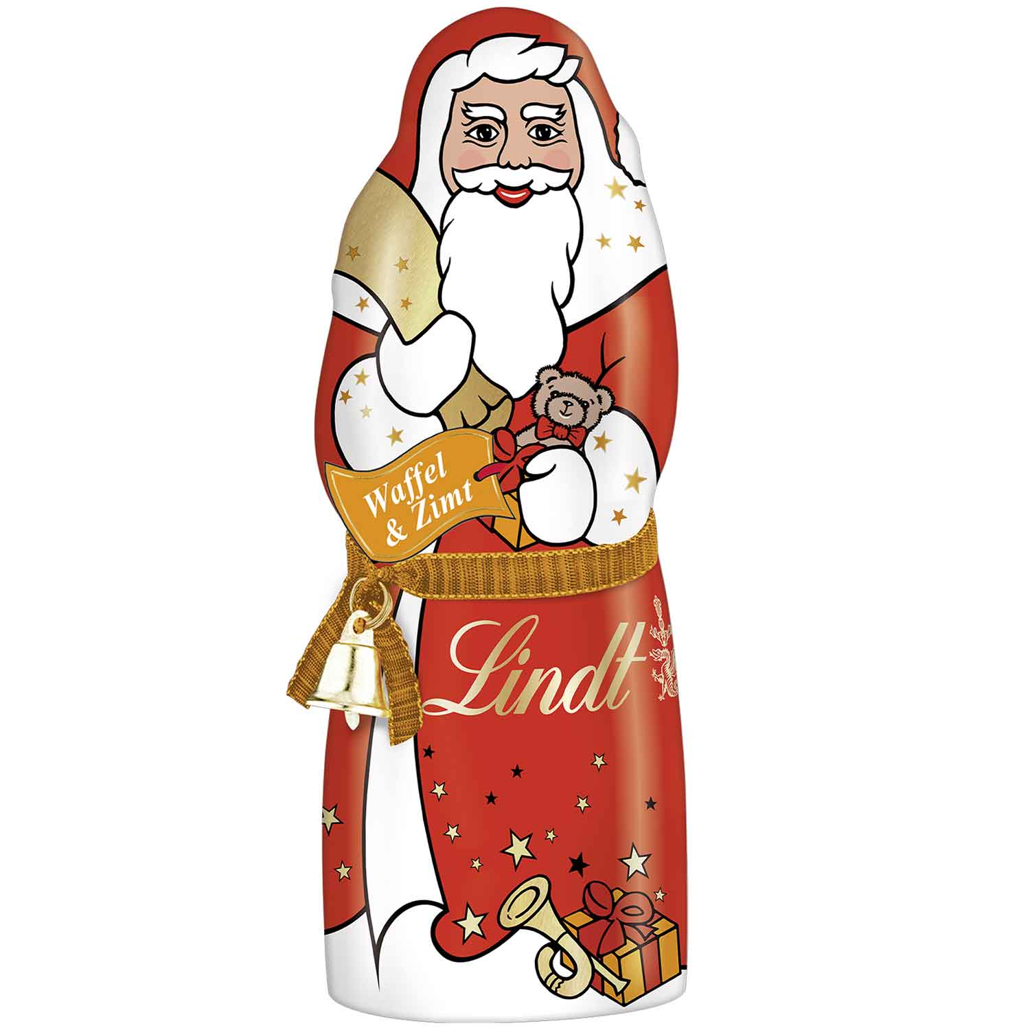 Lindt Weihnachtsmann Waffel & Zimt 125g