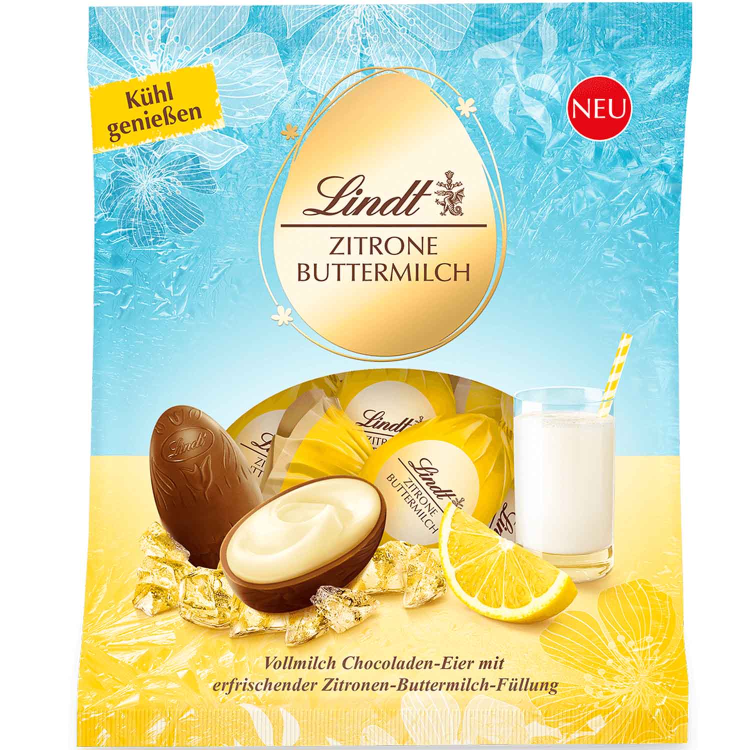 Lindt Zitrone-Buttermilch Eier 85g