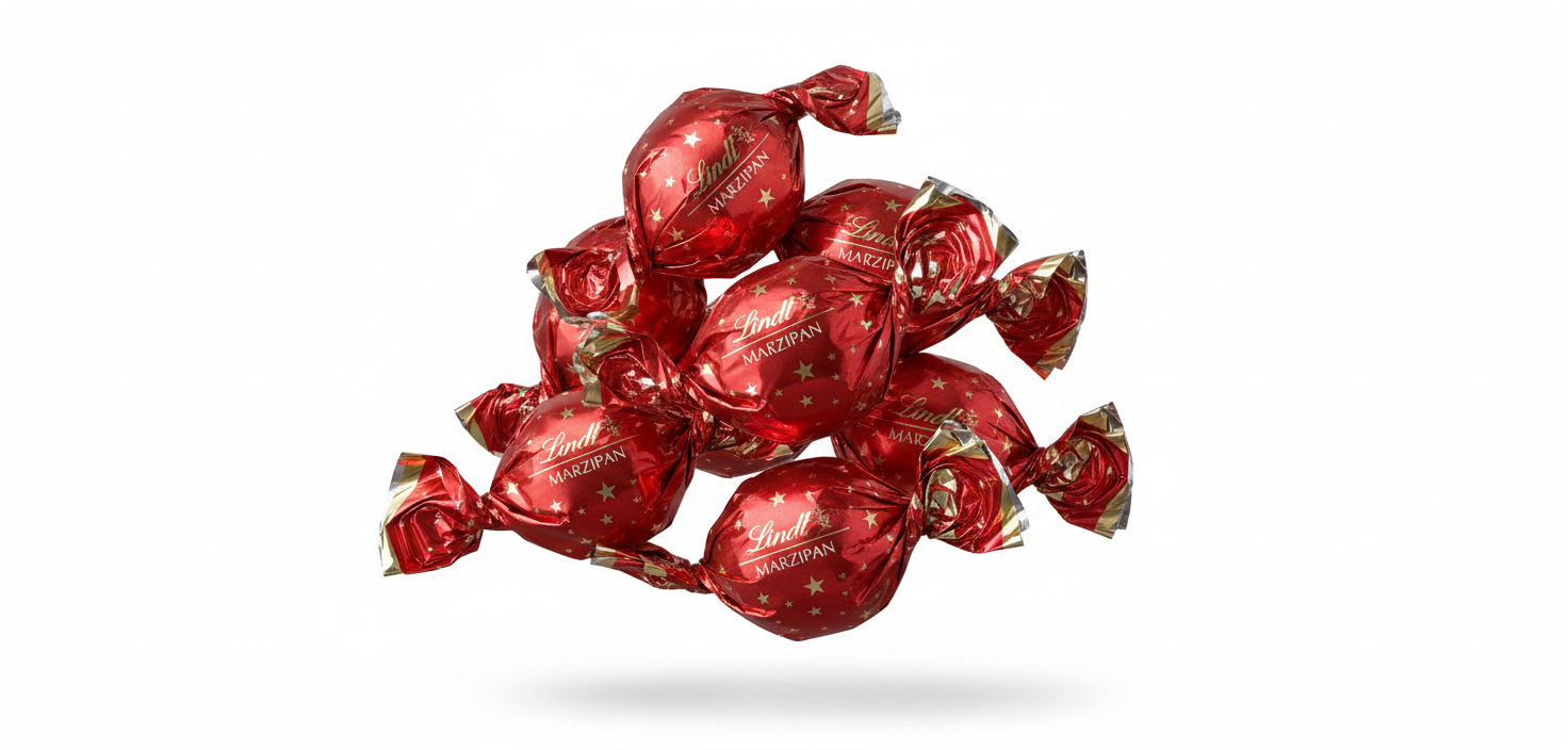 Lindt Marzipan Kugeln mit Amaretto verfeinert 600g