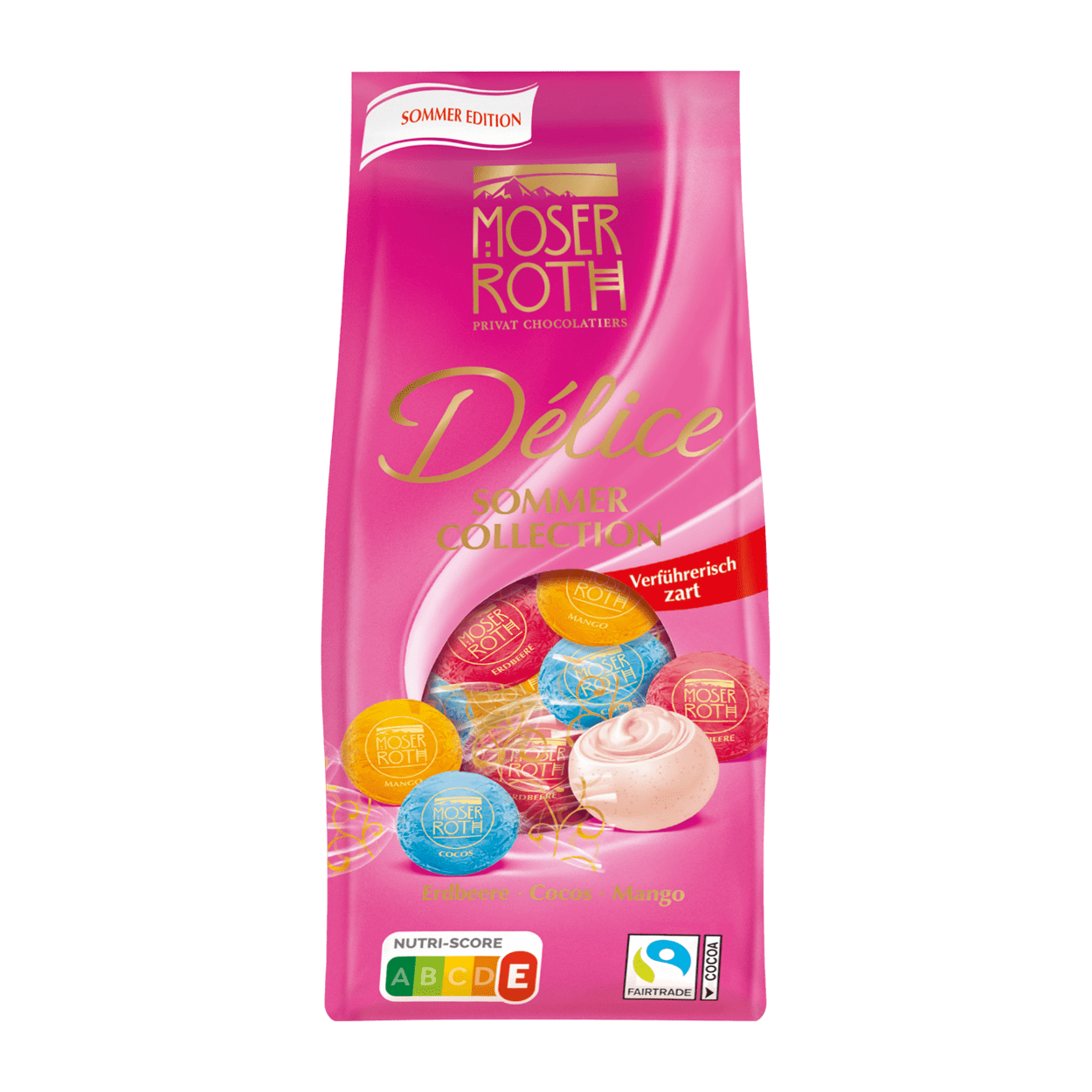 Moser Roth Kaffee MOSER ROTH - Sommer Pralinen 140 g - Delice Kugeln