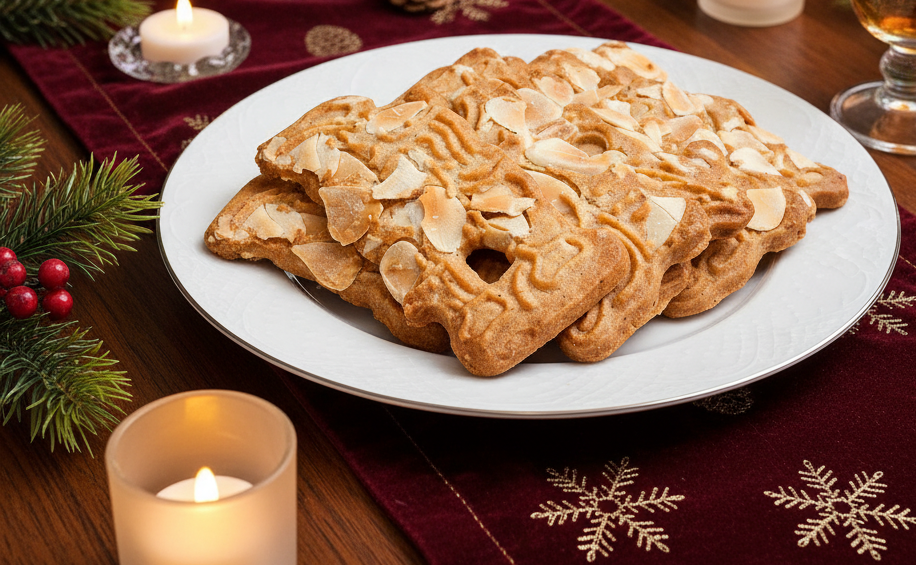 Aachener Mandel-Butterspekulatius nach Hausrezept 5 x 185 g extra dünn knusprig |  925g | MHD:  06/2026