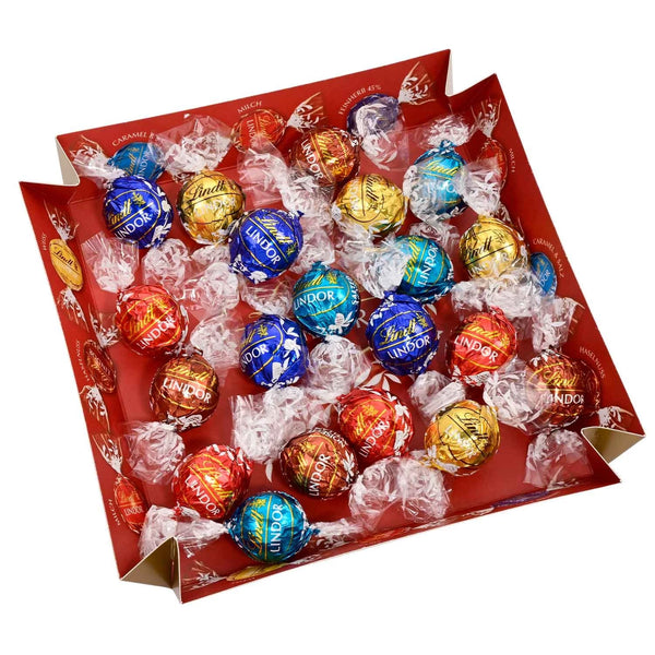 LINDOR Sharing Box GOLD , Teilen & Genießen Lindt unendlich zartschmelzend 250g