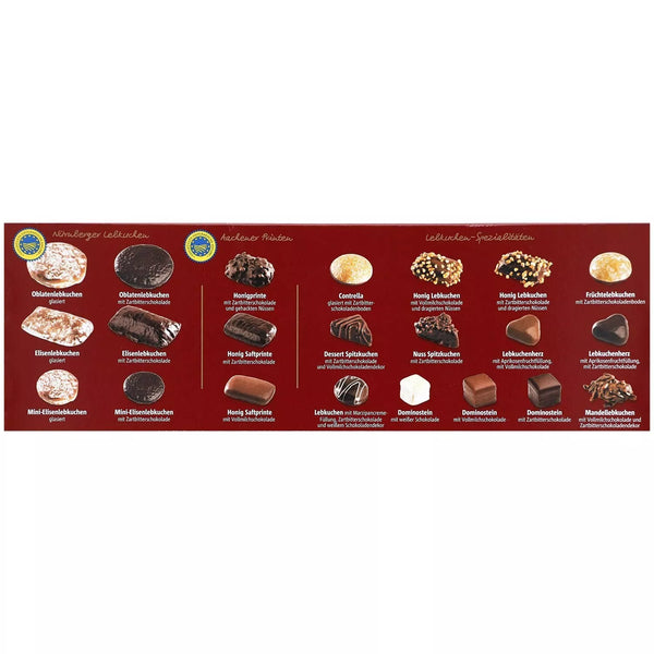 LEBKUCHEN TRADITION - Das beste von Kinkartz - Lambertz - Haeberlein Metzger - Weiss  |  500g