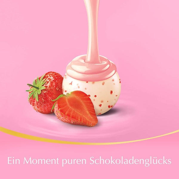 Lindt Lindor Kugeln Erdbeer-Sahne 11+1 Kugel  (entspricht den alten 137g Beuteln)