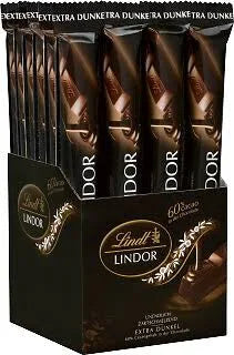 Lindt Lindor Sticks Dunkel 60%  24x 38g