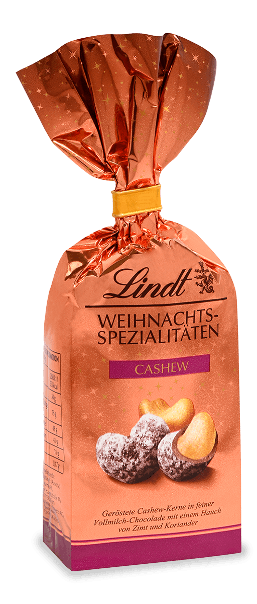 Weihnachts Cashews von Lindt 3x 100g
