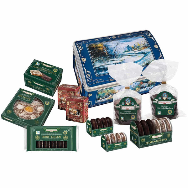 Haeberlein Metzger Lebkuchenmischung Dose "Weihnachtsabend" 1.5 kg MHD 4/26