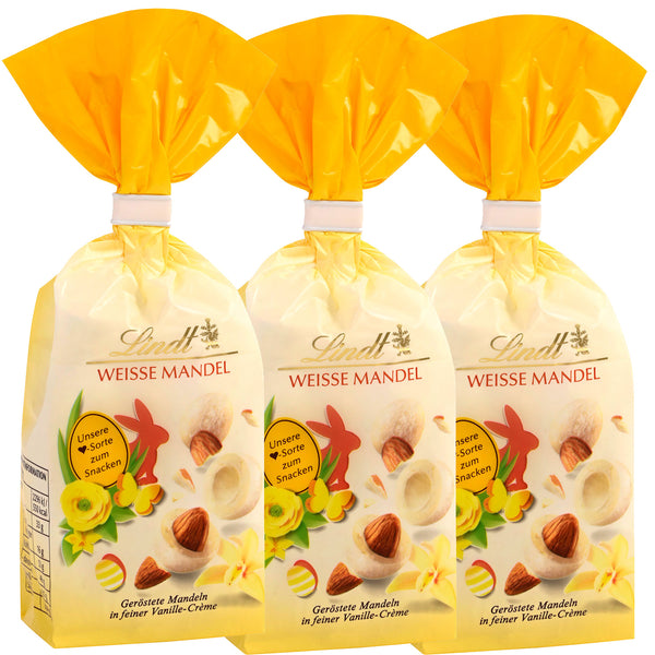 Lindt weisse Oster Mandel Frühlings Snacking 100g je Beutel